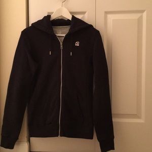 NWOT Nike black athletic jacket 100% cotton